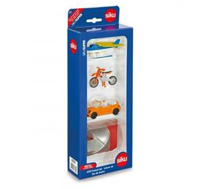 Моча, транспорт для отдыха, подарочный набор Siku
