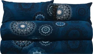 Комплект постельного белья Value Pack, 4 предмета, темно-синий, 2 x 135 x 220 см + 2 x 40 x 80 см Erwin Müller