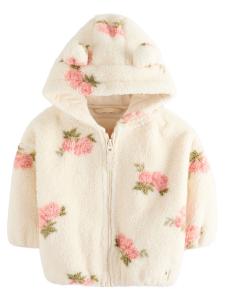 Флисовая куртка Next, кремовый