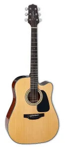 Акустико-электрогитара Takamine GD30CE NAT серии G30 Dreadnought с вырезом, натуральный глянцевый лак