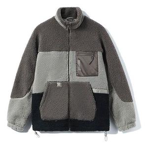 Куртка badfive logo color block polar флисовая куртка Li-Ning, серый