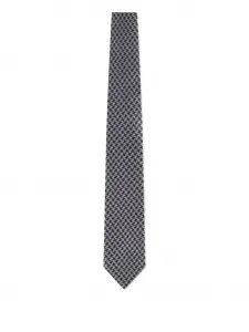 Галстук с узорчатым жаккардом Tom Ford, серый
