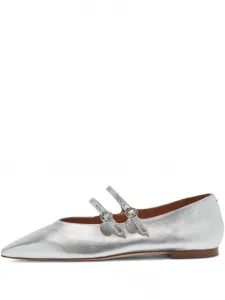 Балетки Franny Aeyde, серебристый
