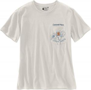 Carhartt Women's 107244 Женская футболка с карманом Loose Fit с коротким рукавом, Malt