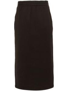 Prada юбка миди, коричневый