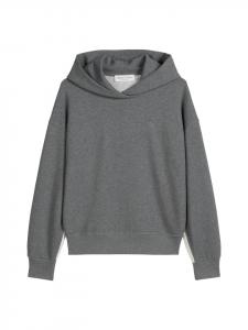 Marc O'Polo Свободная толстовка с капюшоном и логотипом в цвете Warm Granite Melange