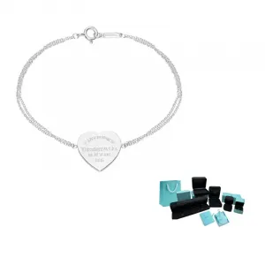TIFFANY & CO. Серебряный браслет для женщин Silver