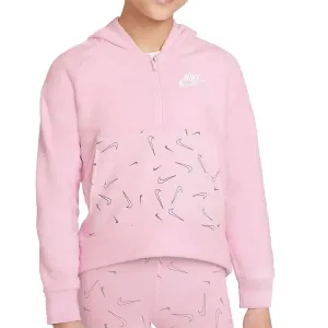 Детская толстовка Nike, розовый