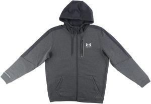 Толстовка Under Armour Threadborne Fleece Full-Zip, Charcoal Grey/Grey