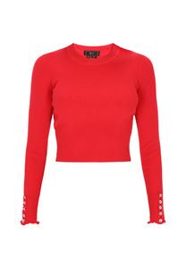 Свитер faina, красный