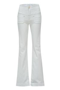 Джинсы с широкими штанинами Salsa Jeans Diva, White