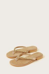 Легкие шлепанцы Monsoon, желтый