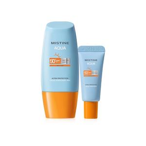 Mistine Маленькая желтая крышка мультипак солнцезащитный лосьон защита от уф увлажняющий освежающий восстанавливающий spf50+ pa+++