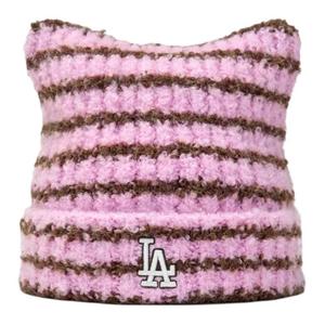 Унисекс-бини из полиэстера розового цвета MLB, розовый