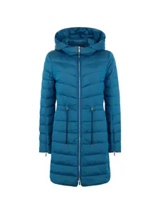 Пальто с капюшоном Moorer, синий
