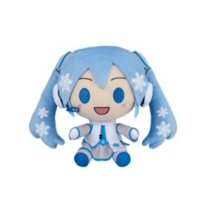 Хацунэ Мику Ичибан Кудзи, Snow Miku SNOW MIKU Third Season плюшевая кукла высотой 20см BANDAI