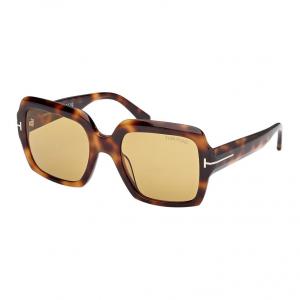 TOM FORD Солнцезащитные очки квадратной формы, Tortoiseshell