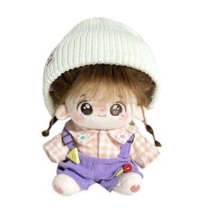 Утонченная кукла для переодевания Cotton, совместимость с куклами от 3 лет, плюшевая кукла высотой 20см Dolls and bears dance