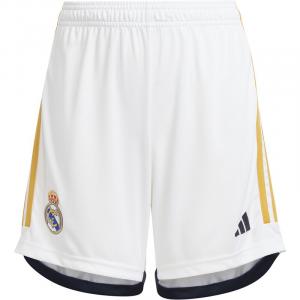 Штаны команды Real Madrid Juniors 23/24 дома Adidas, белый