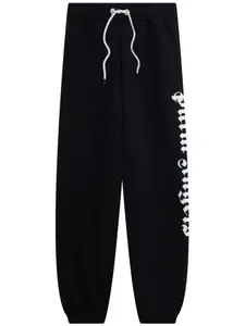 Спортивные брюки с кулиской и логотипом PALM ANGELS, черный