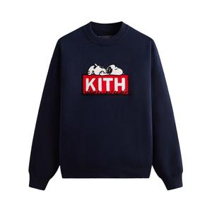 Свитер Kith For Peanuts Doghouse Classic Logo Crewneck Sweater, Nocturnal