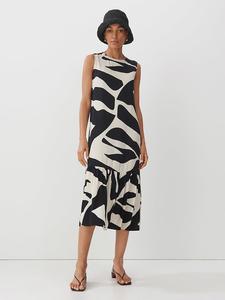 Платье Someday, черный/белый