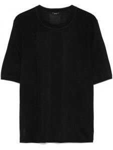 Футболка JOSEPH из трикотажного полотна в рубчик, синий