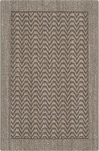 SAFAVIEH Palm Beach Collection декоративный ковер 61 x 92 см - , Silver, дизайн из сизаля и джута, идеален для помещений с высокой проходимостью в прихожей, гостиной, спальне (PAB321D)