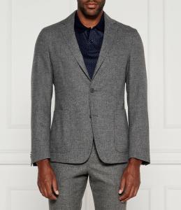 Куртка BOSS BLACK elegante Slim Fit, пепельно-серый