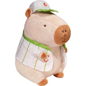 Love of wormwood Милый и очаровательный капибара розовый спортивный плюшевая игрушка капибара мягкая кукла плюшевая кукла высота 35см/45см/55см