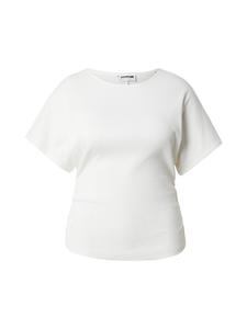 Noisy May Curve Футболка 'NMABBI' в белом цвете