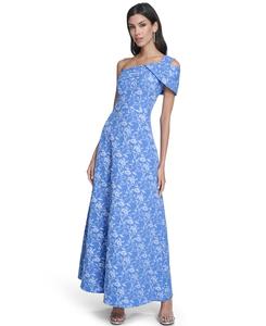 Женское асимметричное бальное платье на одно плечо Eliza J, Blue