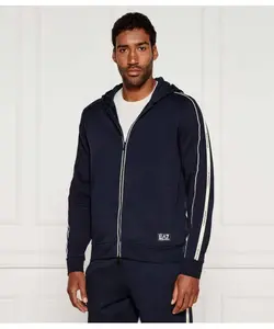 Толстовка Regular fit Ea7, синий