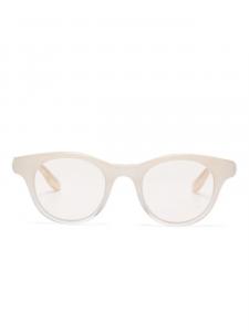 Brunello Cucinelli солнцезащитные очки в круглой оправе, нейтральный