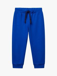 Детские хлопковые джоггеры с кулиской Benetton, Blue