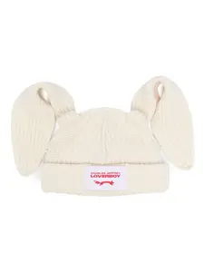 Шапка бини с ушками Charles Jeffrey Loverboy, нейтральный