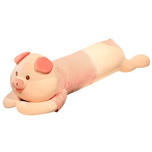 Теплая полосатая свинка плюшевая кукла высота 90cm/110cm/130cm/150cm/180cm Bitter purchase