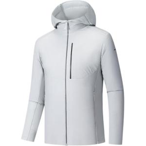 ANTA Пуховик мужской Малиновый вересковый серый, Mulberry Heather Gray