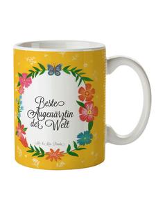 Кружка с изображением офтальмолога и поговоркой (подробности не сообщаются). Mr. & Mrs. Panda