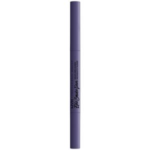 Подводка для глаз epic smoke liner angled liner & blender Nyx Professional Makeup, 07 - violet flash, вес 0.2 гр.