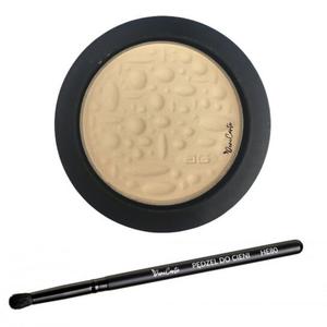 Матовые тени для век, светло-бежевые Deni Carte