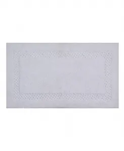 Стильный коврик для ванной, 61 x 102 см Home Weavers, белый
