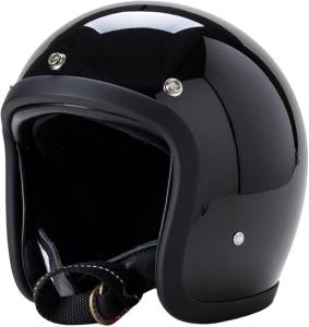 Шлем мотоциклетный ZGFHTY, черный
