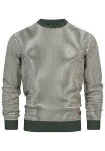 Свитер INDICODE JEANS Sweater League, цвет green/white