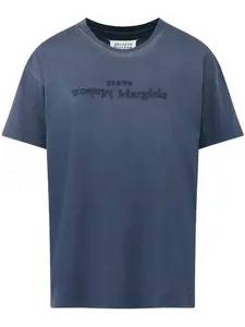 Футболка Reverse Logo MAISON MARGIELA, синий