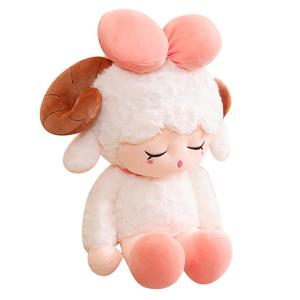 Милый плюшевый игрушка Shiro Lamb реалистичная животная кукла высота 40cm/60cm/80cm JINXIANGHE