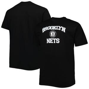 Мужская черная футболка Brooklyn Nets Big & Tall Heart & Soul