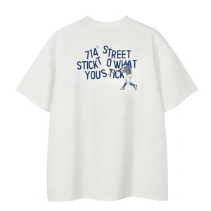 Футболка унисекс 714STREET, белый