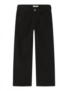 Name it Брюки из саржи NKFROSE WIDE TWILL PANT 5505-AX черного цвета