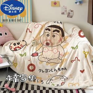 Disney Плед 200х230 см, флисовый, с принтом Crayon Shin-Chan